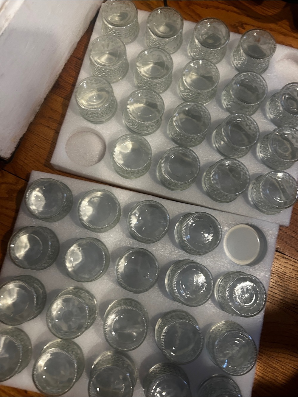 Lot of Small Mason Glass Jars - 30 Multipack